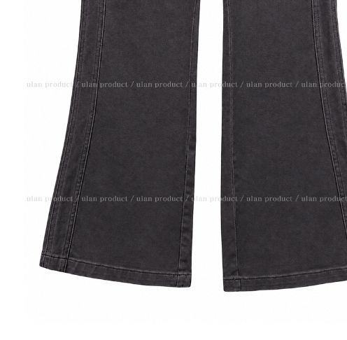 Leend Banding Bootcut Cotton Pants