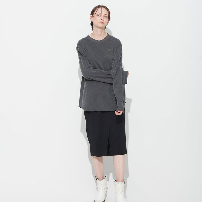 PUBLICKA X（パブリカエックス）の「 [UNISEX] JACKSON PRINTED TEE, PIGMENT GREY（Tops）」