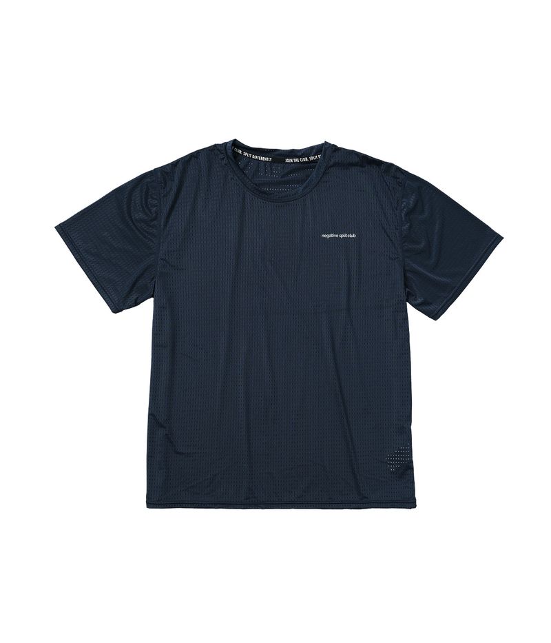 Air Vent Solid T-Shirt (Navy)