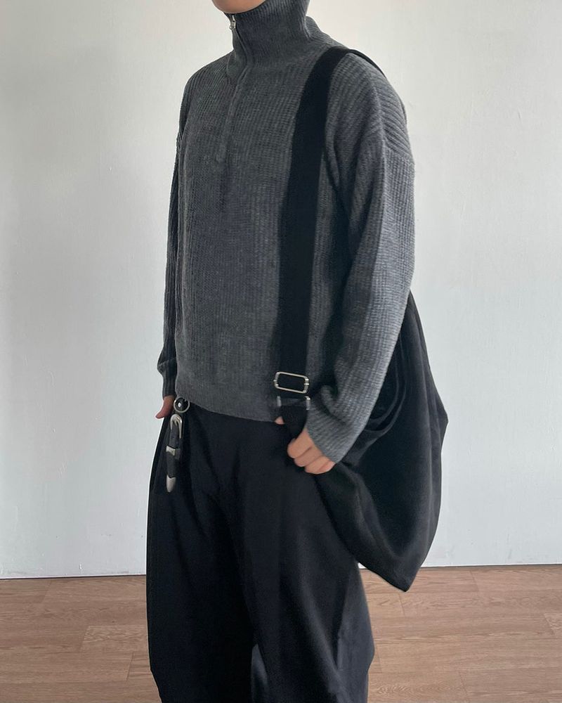Como Half Zip-up Knit