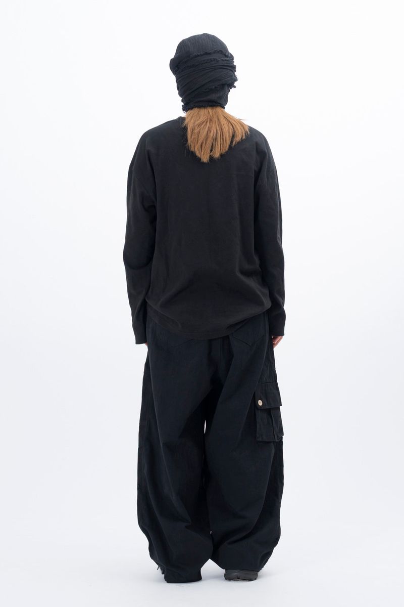 Puble Cut Cargo Pants