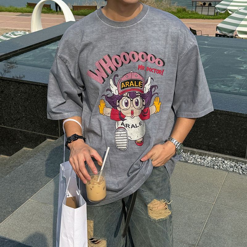 ASCLO（エジュクロ）の「スランプピグメントショートスリーブTシャツ (2color)（トップス）」