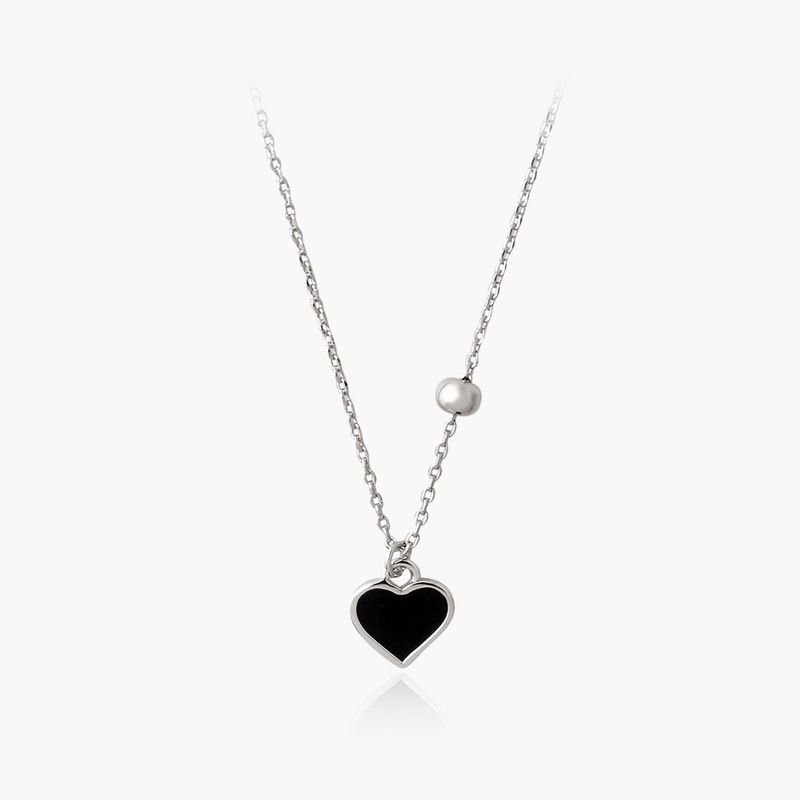 noonoofingers(ヌヌフィンガース)の「BLACK HEART BALL NECKLACE(Accessories)」