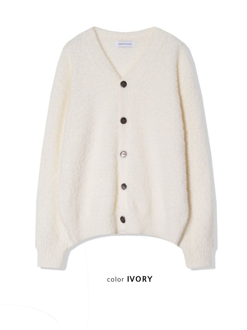 [UNISEX] Cloud Soft Angora Basic Cardigan(6color)