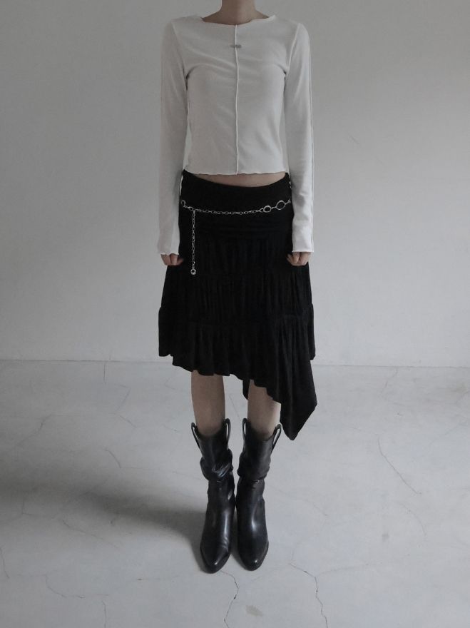 Arn Label Boat Neck Tee