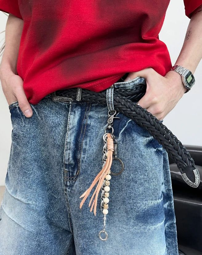 SATIIIZ（サティーズ）の「Peter Twist Chain Keyring（Toys/Key Holders）」