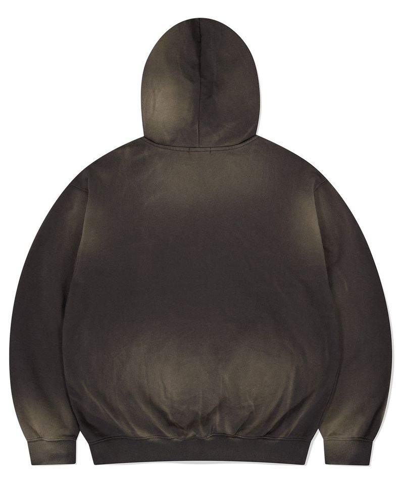 SPRAY GRAFFITI ZIP UP HOODIE