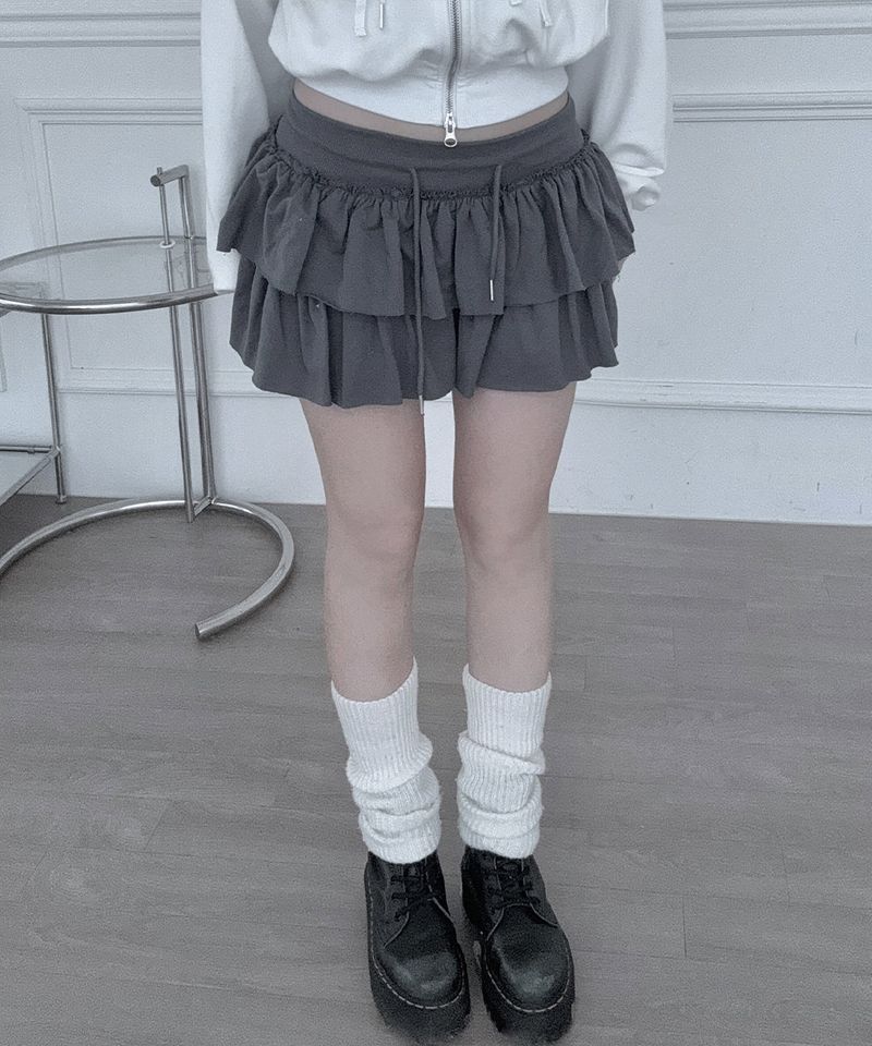 Tutu Cancan Skirt Pants (3colors)
