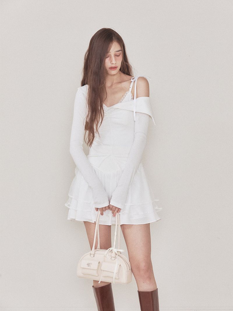 Bunny top set (Ivory)