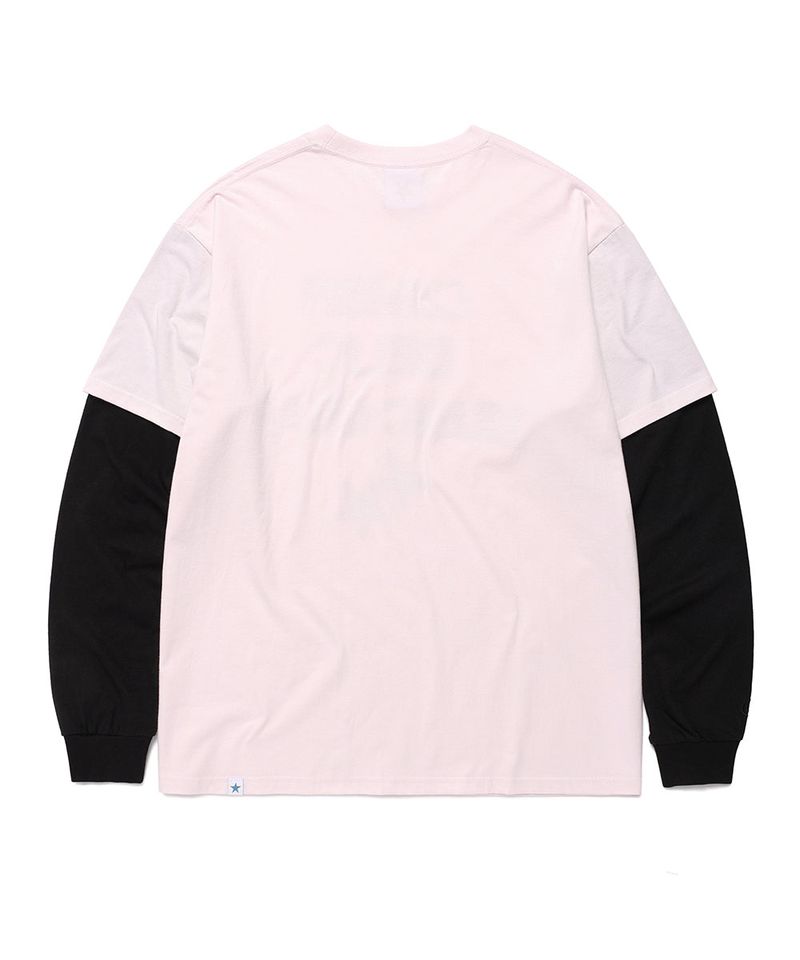 DELIC LAYERED LS TEE PINK(CV2FSUT579A)