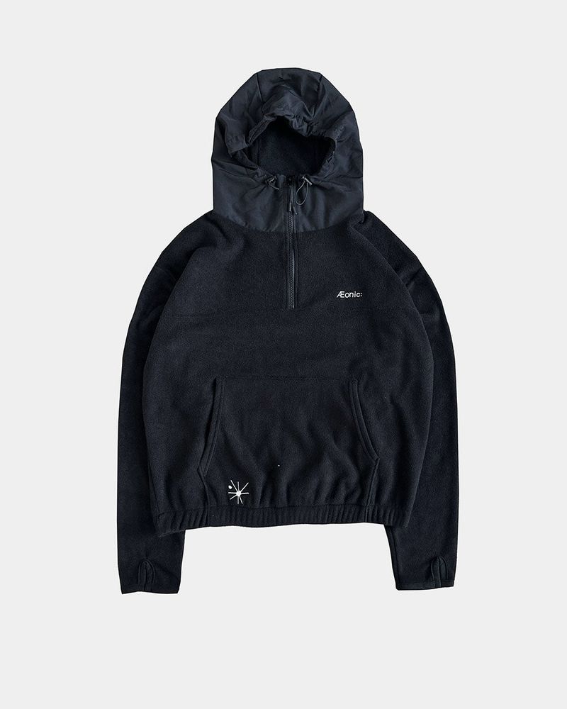 SERNIC Hooded Fleece Warmer Anorak