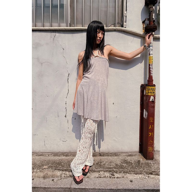 ROPE FLARE SKIRT