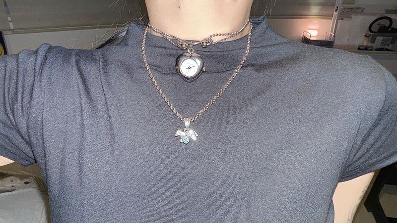Heart Dial necklace
