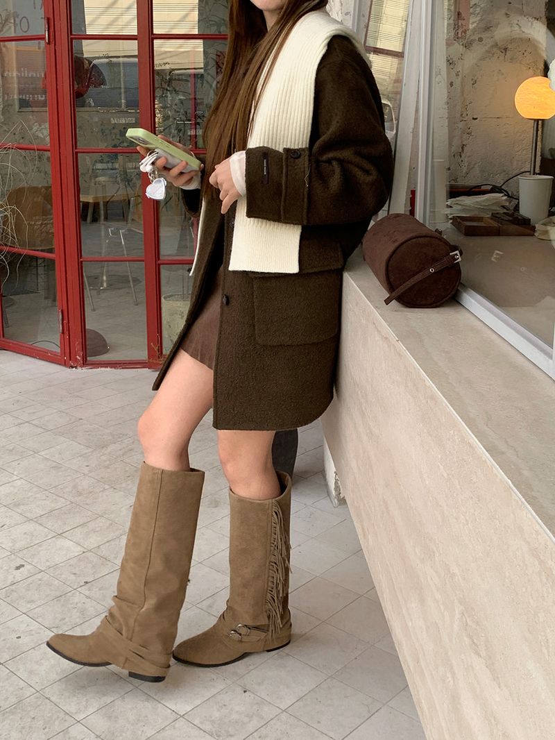 [MADE] BUTTERLIN WOOL ALPACA HANDMADE COAT