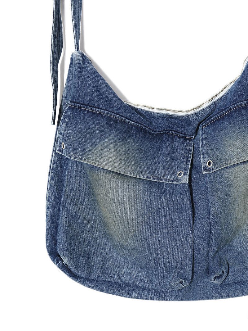 No.1050 washing denim cross BAG