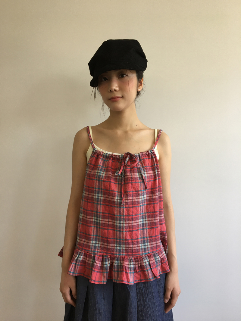 Maiden Check Sleeveless (2color)