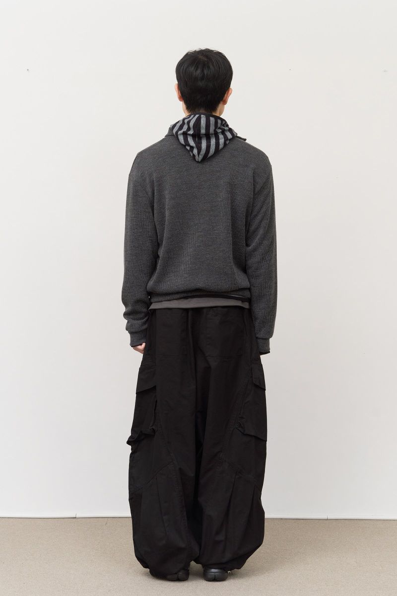 Moore Side Knitted Zip Up