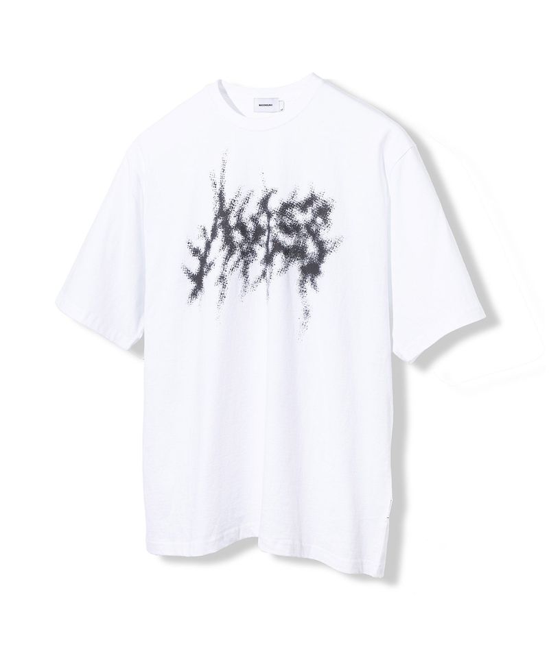 MASSNOUN(マスノウン)の「MASSMETAL REAL OVERSIZED SHORT T-SHIRTS MSFTS006-WT(Tops)」