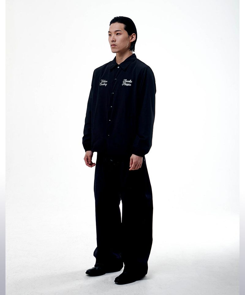 SOUTH COAST COACH JACKET-BLACK