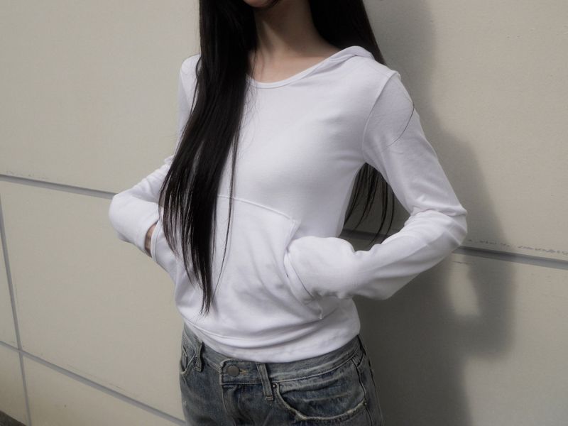 ZELENA(ゼレナ)の「rena hood tee(Tops)」