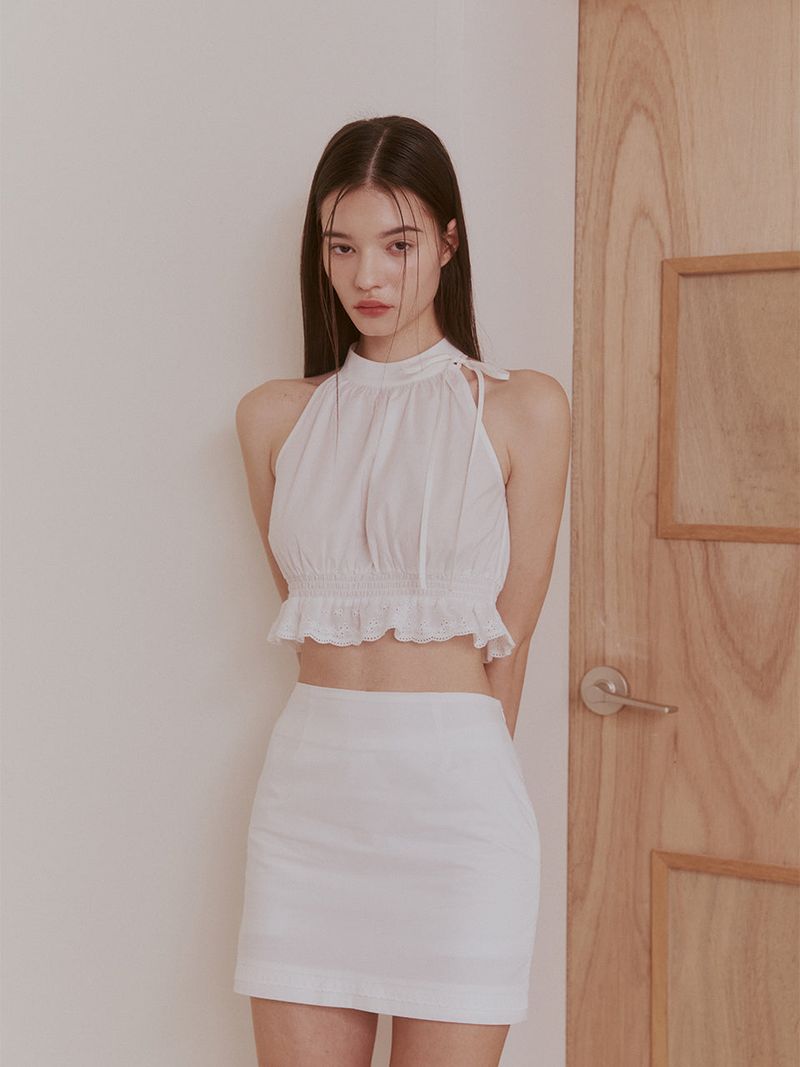 Clara top (Ivory)