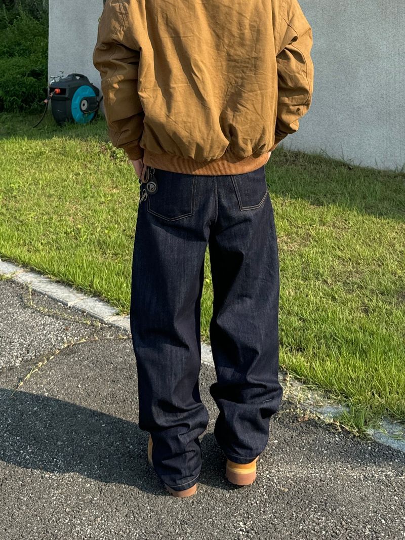 Twinknee denim pants (2color)