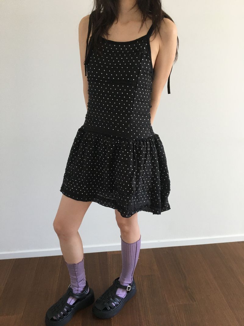 Popping Tencel Knee Socks (4color)