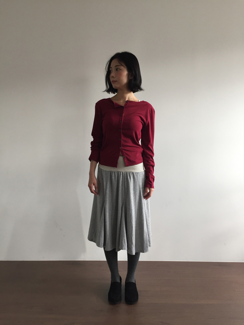 DUGGY（ダギー）の「ロゼ バンディング カットアウト スカート (3color)（スカート）」