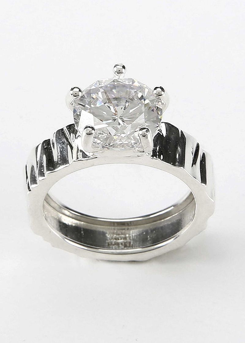 Crystal Cocktail Ring