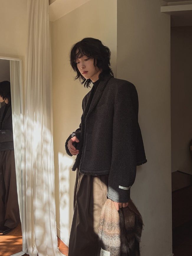 2PLAN（ツープラン）の「Dimi Tassel クロップ ブレザー（ジャケット/アウター）」
