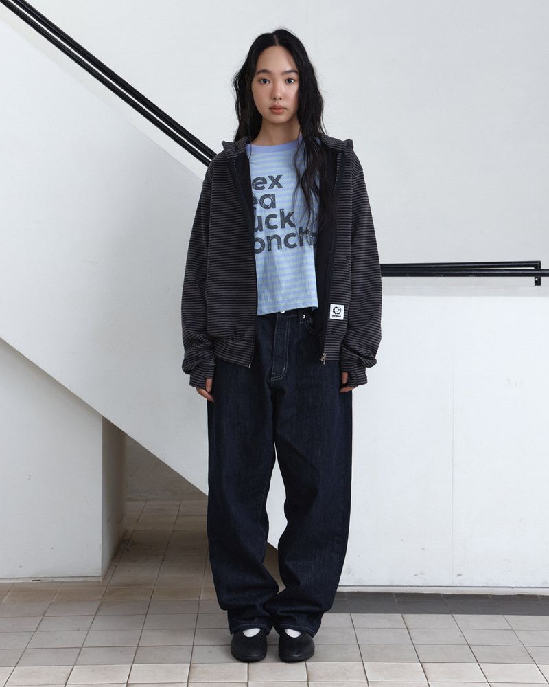 Drift Zip-Up Hoodie (Black)