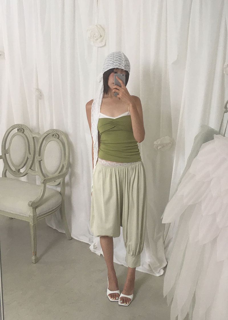 BALLOON HAREM PANTS (3color)