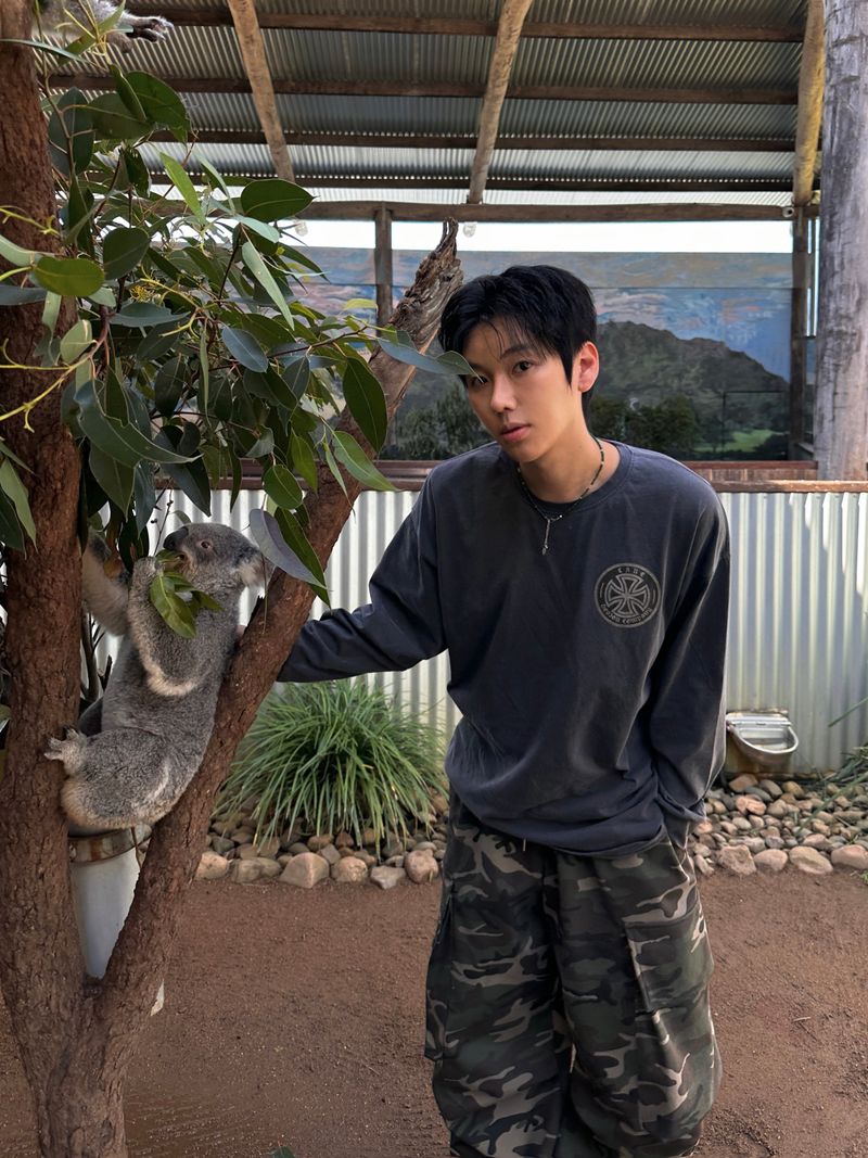 Ju camo Balloon Sweat 2C