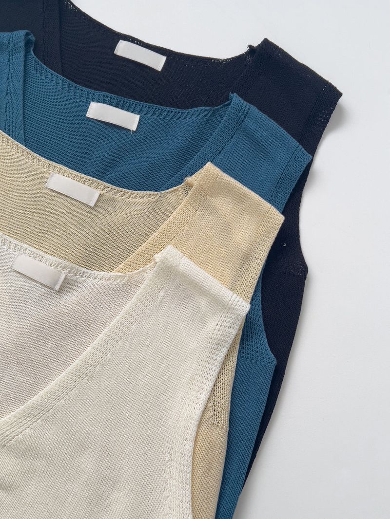 Volte V-Neck Knit Vest