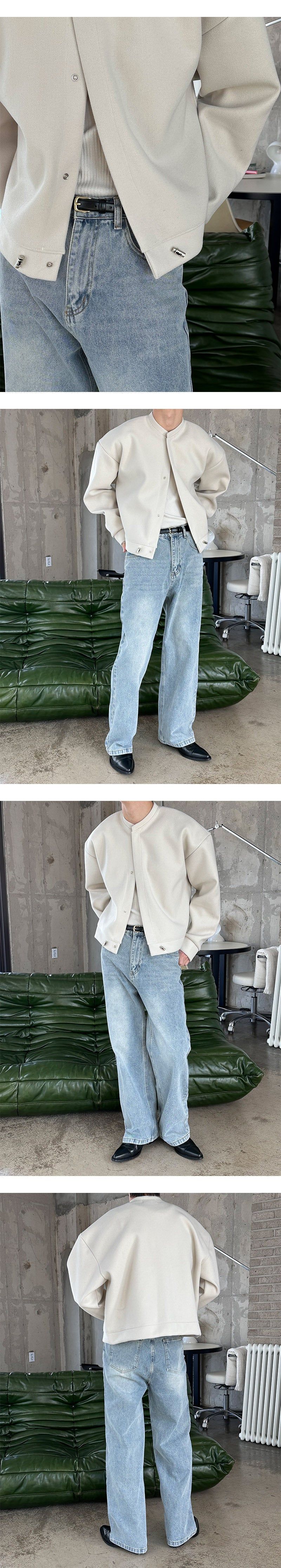 [S/S] Soft round neck crop cardigan(4color)