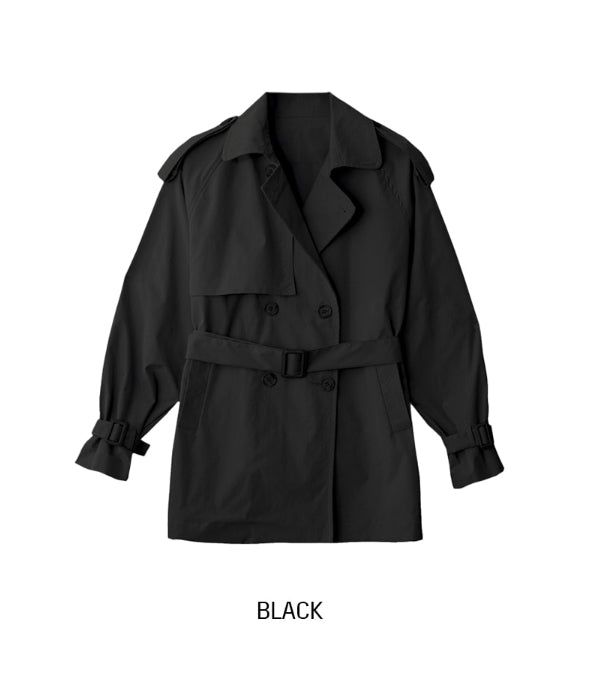 Mir Epaulet Half Trench Jacket