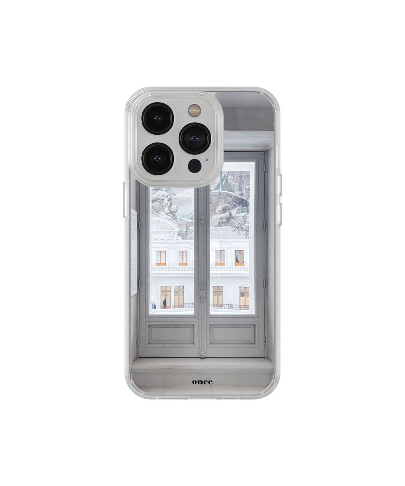 White 01 パリ フランス 美術館 スマホケース/[Magsafe Gelhard] White 01 French Museum of Art Phone Case