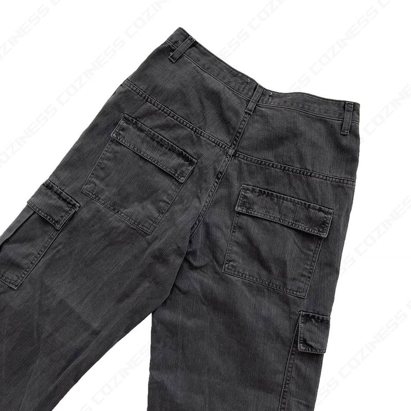 CL Ditto beads Washing cargo pants (3 colors)