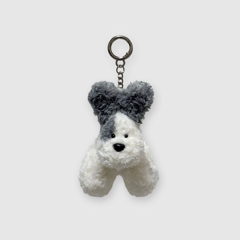 Papimyong（パピミョン）の「[made] mix-gray dog keyring（Toys/Key Holders）」