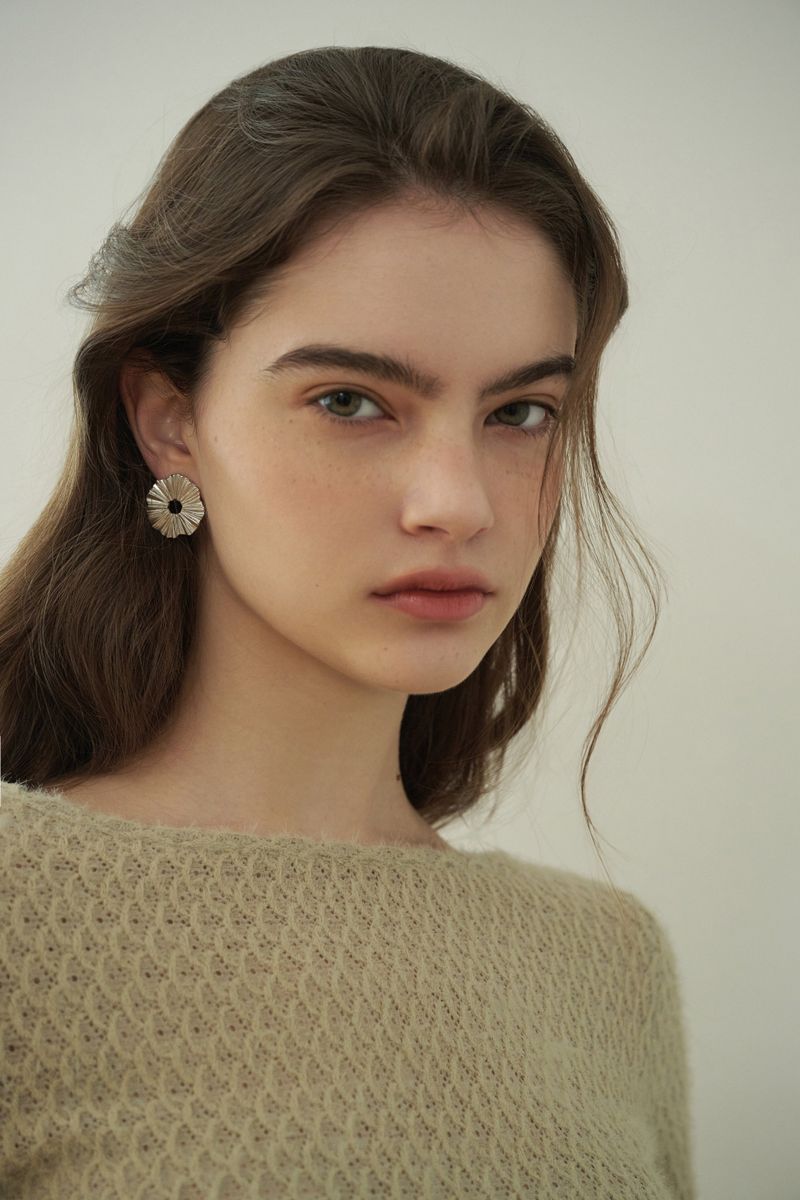 FLEUR earring_silver