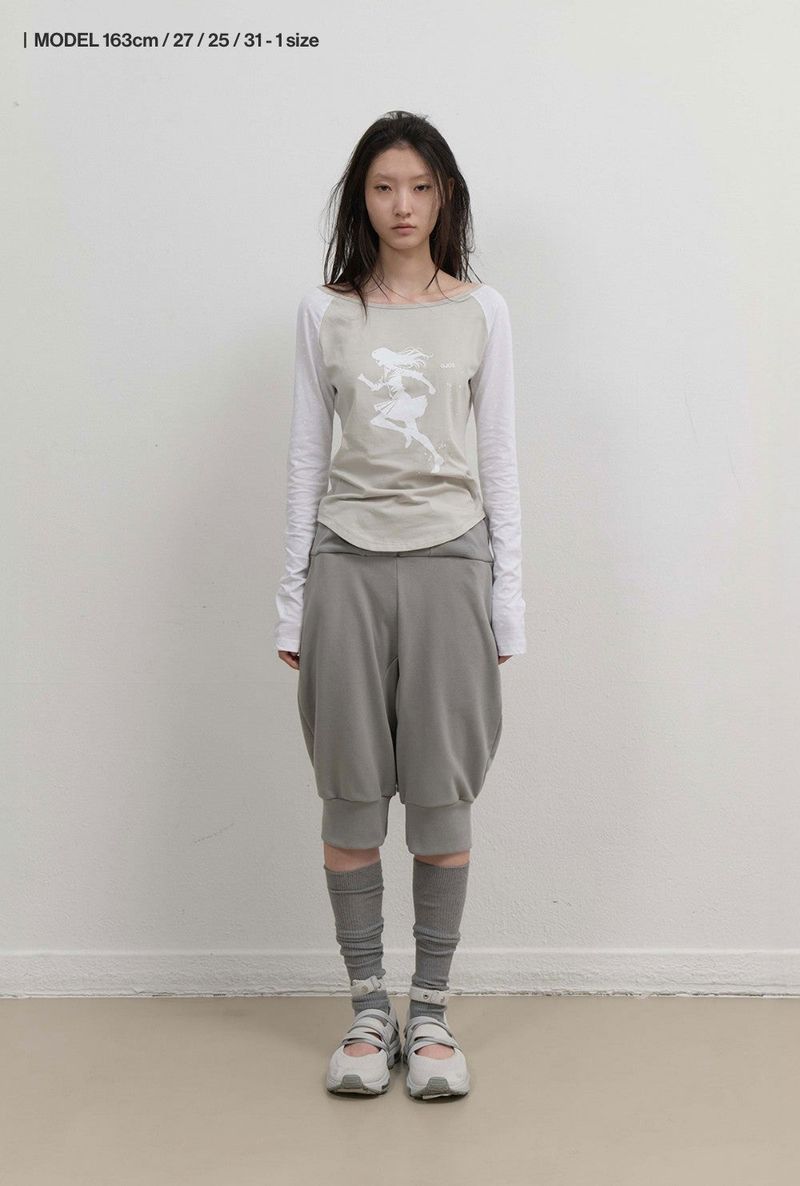 Star Reglan Long Sleeve / Off White