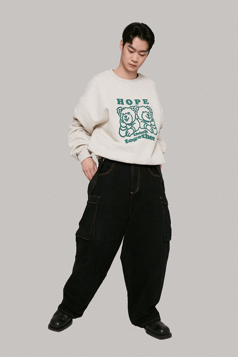 APIECEOFCAKE（ピースオブケイク）の「HTT Crewneck_Oatmeal（Tops）」