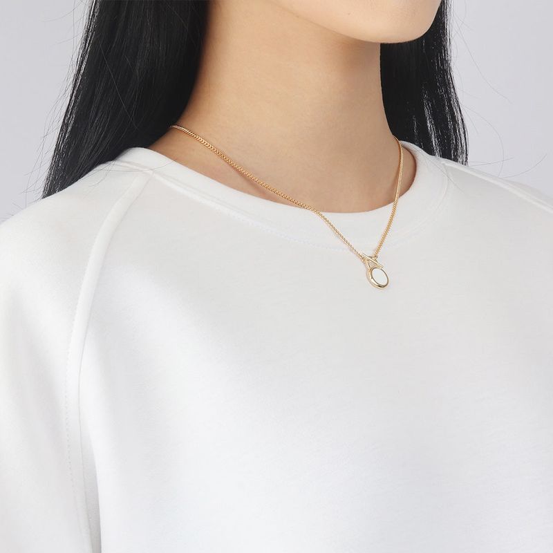 TOGGLE CIRCLE NEC [GOLD]