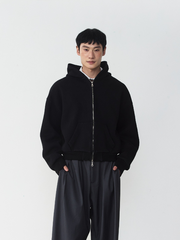 Remesso（レメッソ）の「RB14 Cropped Boxy Hoodie Jacket（Jackets/Outerwear）」