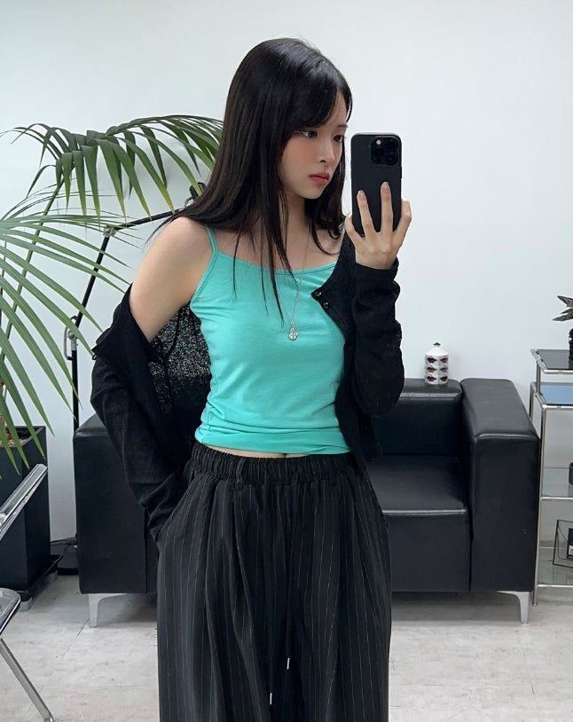 Loen Two-Button Summer Cardigan