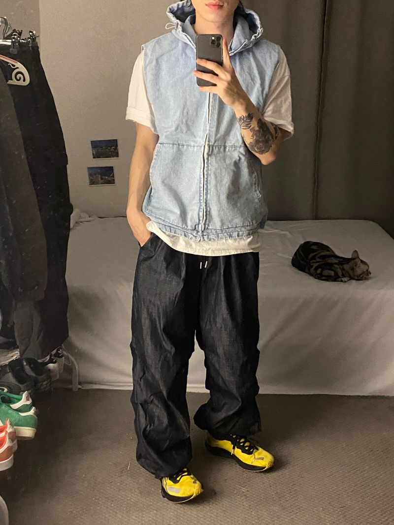 Anorak Denim Vest 3C