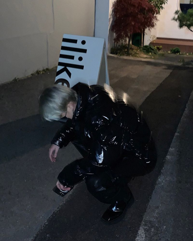RU Vegan Leather String Cargo Pantsヴィーガン