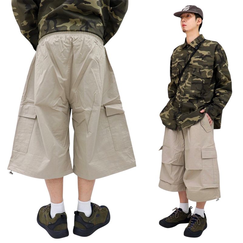 Vintage 8-Part Bermuda Cargo Pants