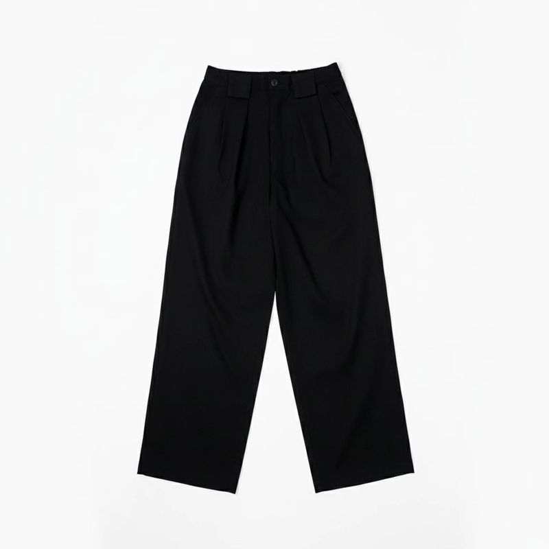 Peanut Stain（ピーナッツ ステイン）の「スラックスオンタイムブラックアウトサイドワークアワー | Celana Panjang | Unisex（パンツ）」