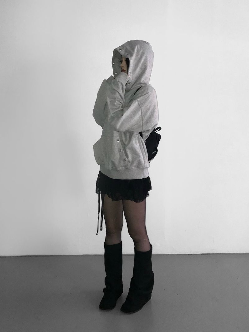  nnasty eyelet hood(3 color) 
